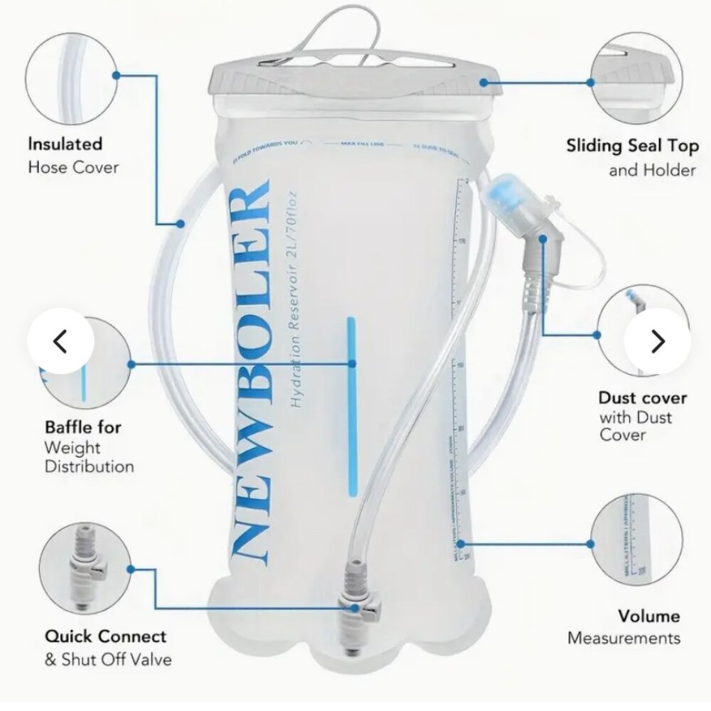 Hydration Bladder (2 liters) - 2 units for the price of 1!